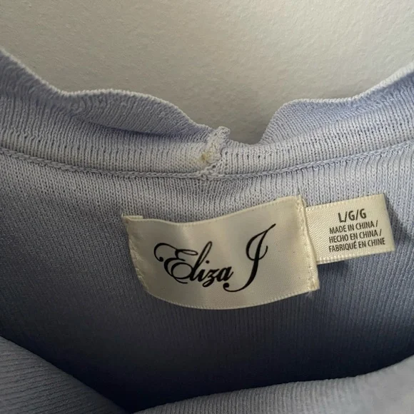 BABY BLUE DRESS - Picture 4 of 4